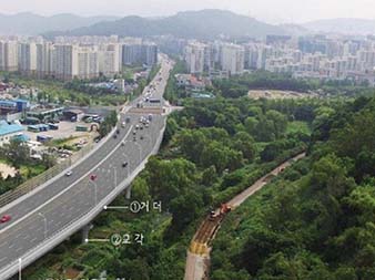 제2자유로 종점부(난지도길) 입체화공사(구룡교 확장)